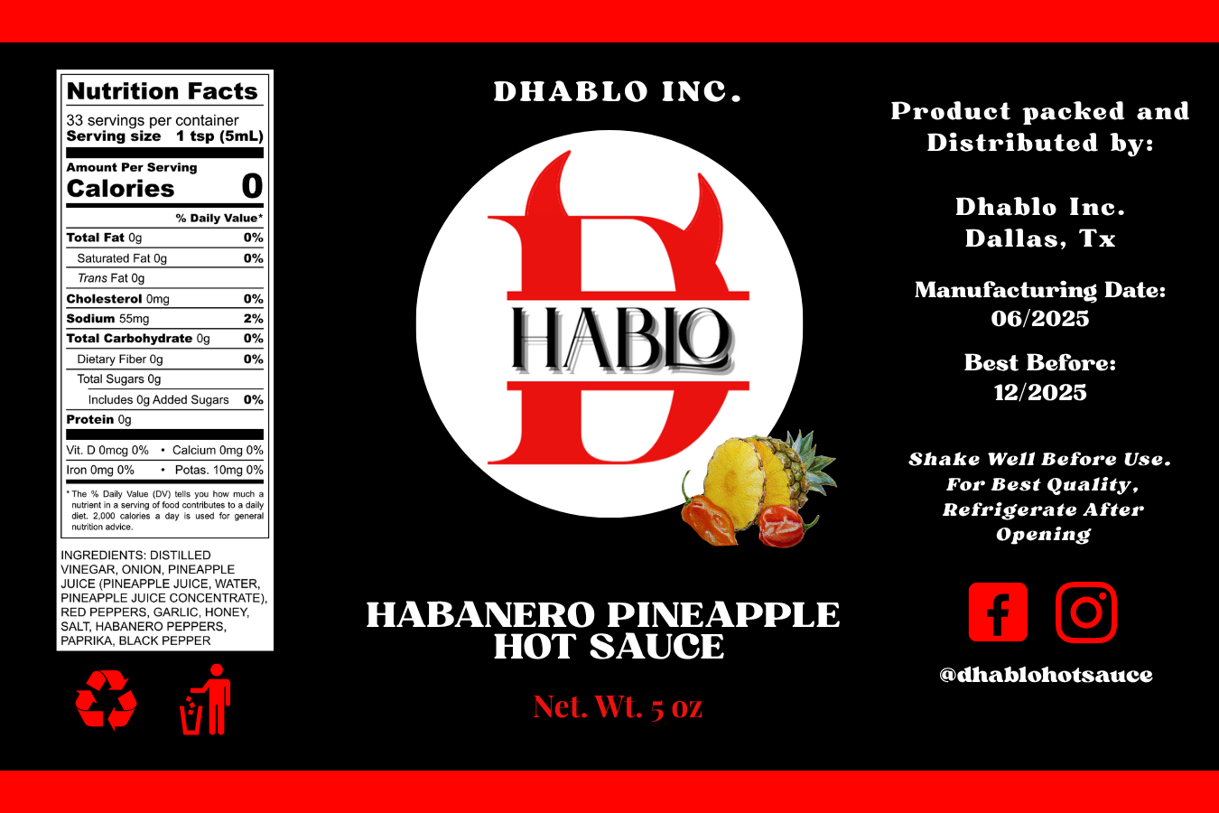 Habanero & Pineapple