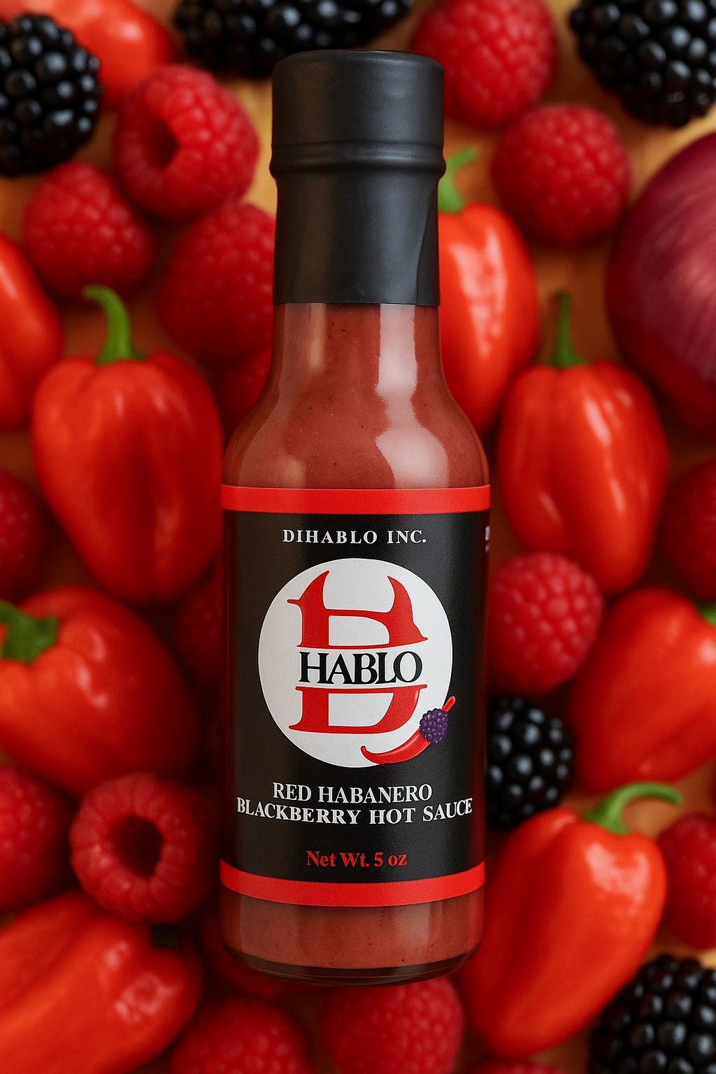 Red Habanero, Blackberry & Raspberry