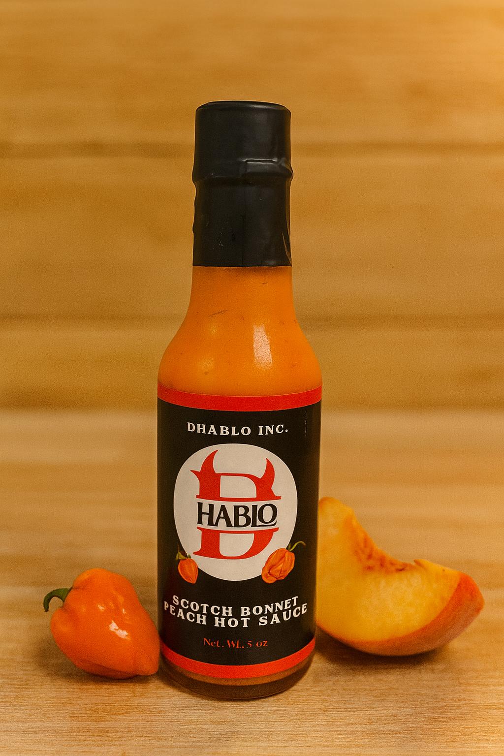 Scotch Bonnet, Peach & Rosemary